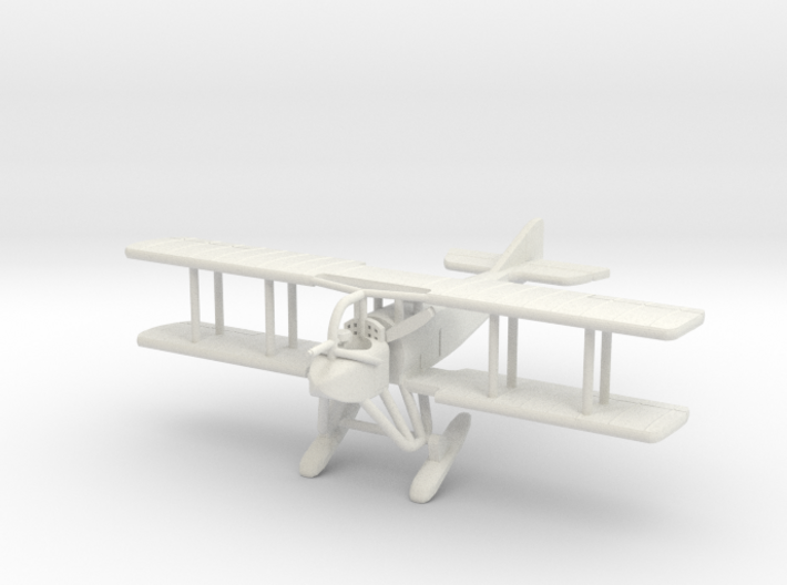 SPAD A.2, &quot;Skis&quot; 1:144th Scale 3d printed