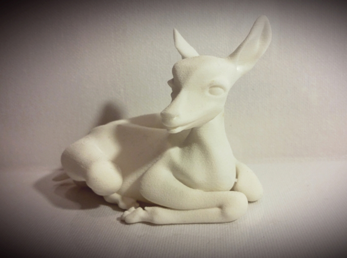 Oh deer! A baby fawn! 3d printed Successfully printed!