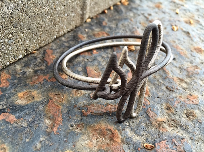 SF Wire Bracelet (San Francisco) 3d printed 