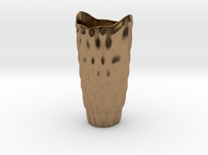 Thin Vase 'Bubbles' - 10cm / 3.95&quot; 3d printed