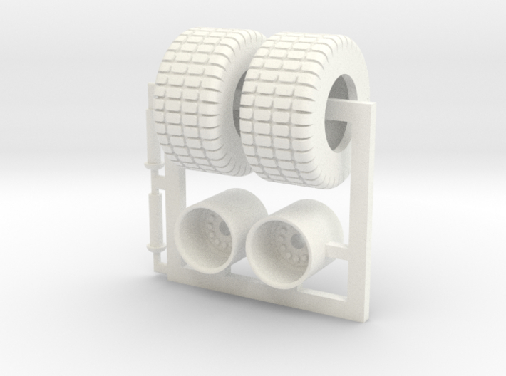 1/64 750-50-30.5 Turf Tire 3d printed