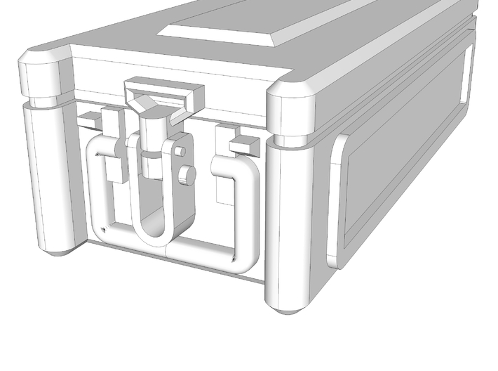 1:6 scale NATO GRENADE CASE x8 3d printed 