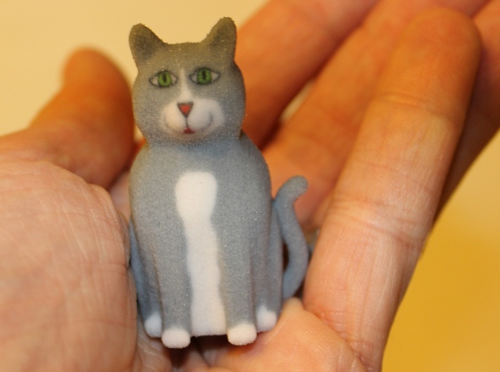 Schrödinger's Cat 3d printed Alive in Hand