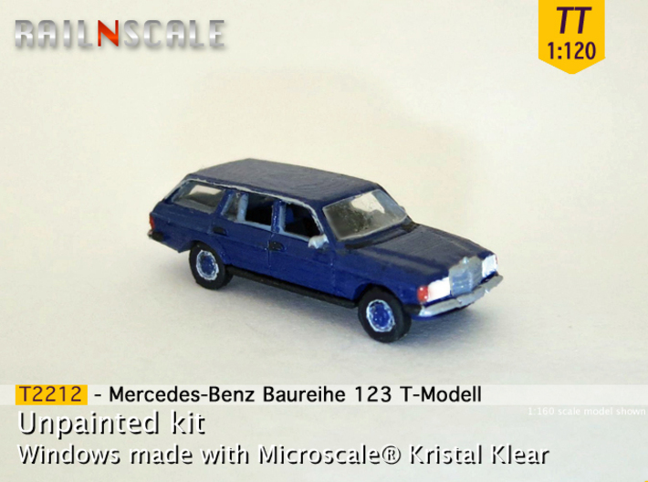 Mercedes-Benz T-Modell (TT 1:120) 3d printed