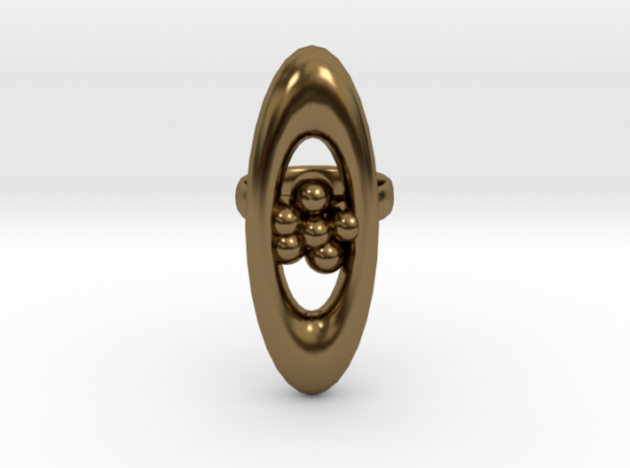 Ring Based On One I Made On Website Called Jweel 3d printed
