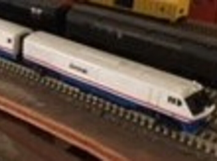 VIA / Amtrak LRC Loco (non powered end) N Scale 3d printed