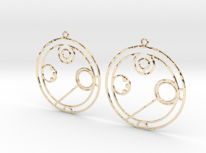 Annabel - Earrings - Series 1 3d printed