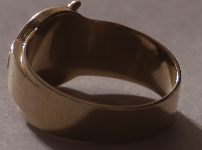Reverse Flash Ring Size 15 23.80 MM 3d printed 