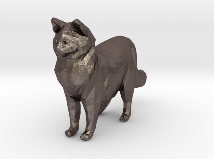 Ragdoll Kitty Toy Charm by Cindi (Copyright 2015) 3d printed Stainless Steel