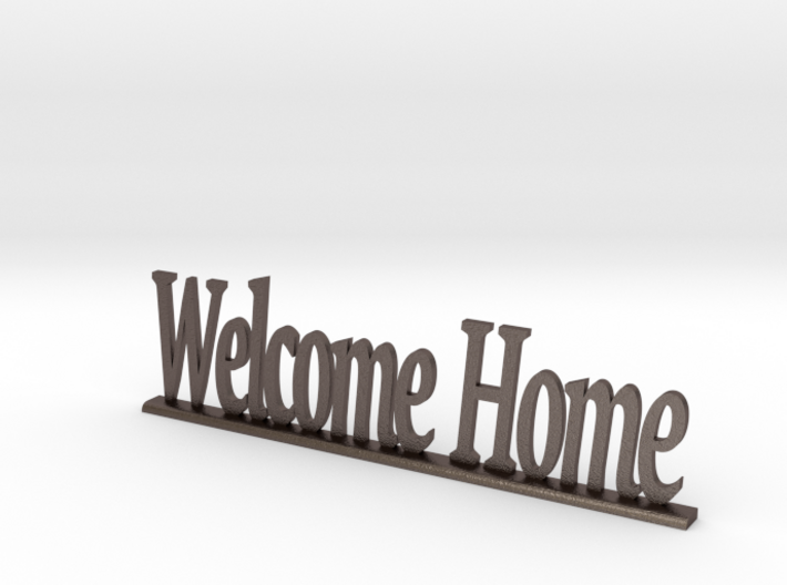 Letters 'Welcome Home' - 7.5cm / 3&quot; 3d printed