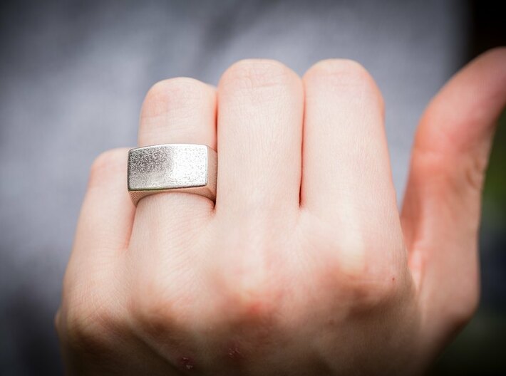 The Minimal Ring 3d printed 