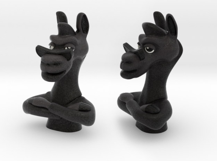 Black Llama - Thug Life 3d printed 