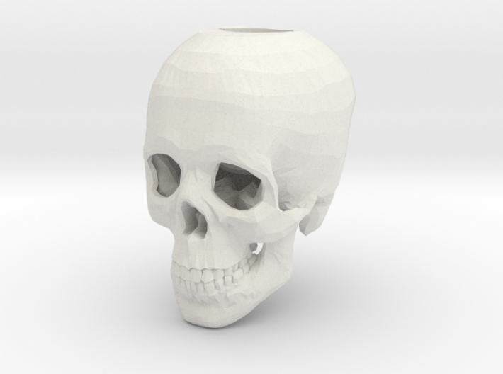 Skull Candle Holder 3d printed