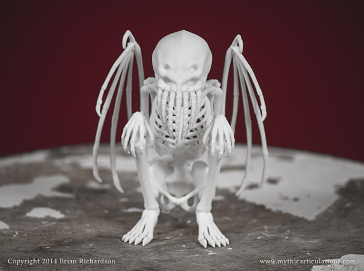 Cthulhu Skeleton 3d printed