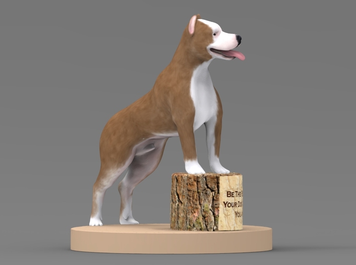 Pitbull  3d printed 