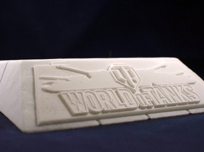 1:35 World of Tanks stand for miniatures  3d printed Photo of printed model