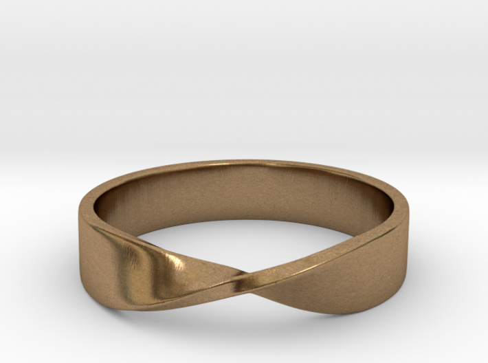 Mobius Ring (Size 7) 3d printed