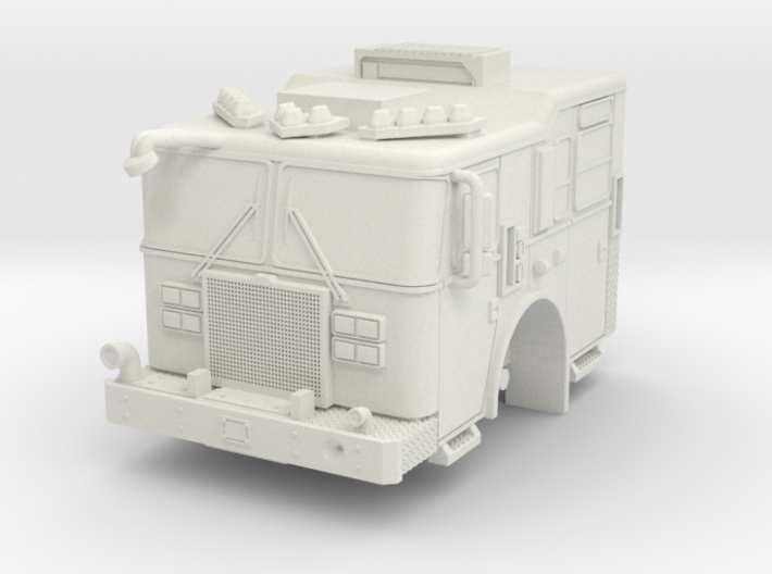 1/87-fdny-KME-cab-hollow (repaired) 3d printed