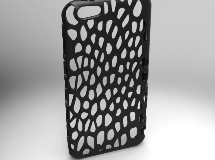 Reptile skin iPhone 6 Case 3d printed Black Strong &amp; Flexible