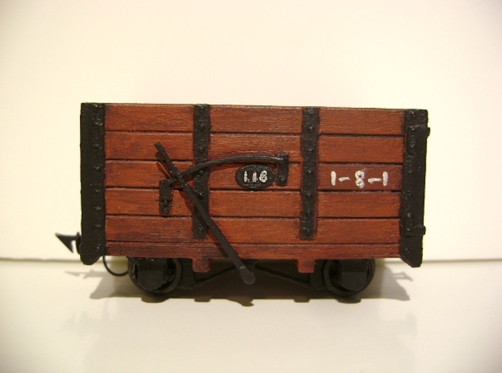 FR Wagon No. 118 5.5mm Scale 3d printed