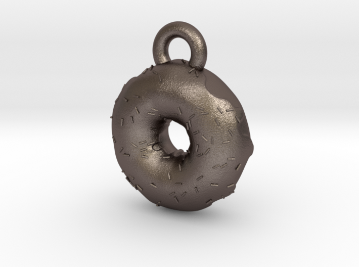 Donut Pendant  3d printed 