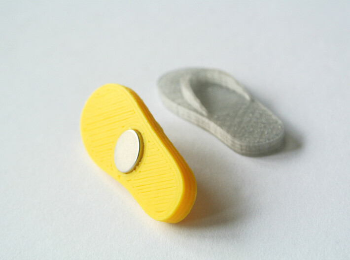 Flip-flop magnets 3d printed 