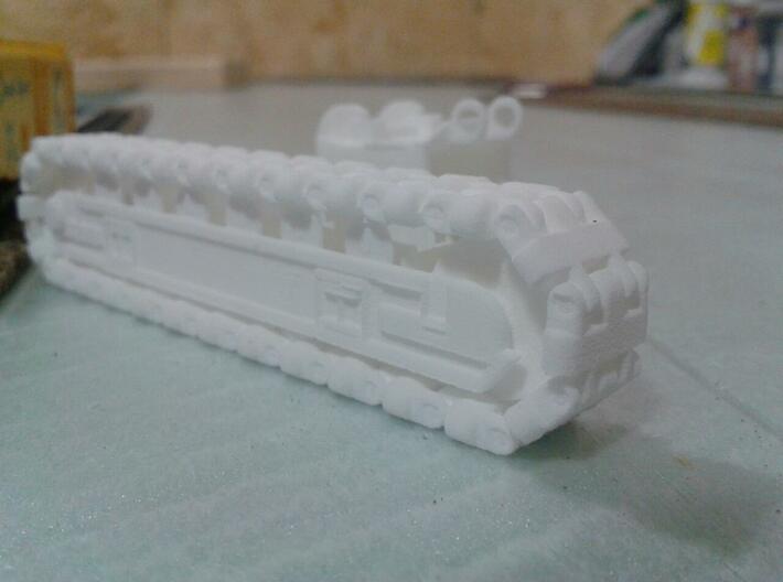 N Scale Steam Track and Bucket Load (1 of each) 3d printed 