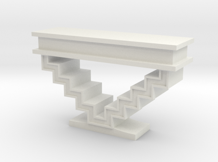 1:48 Zig Zag Console Table 3d printed