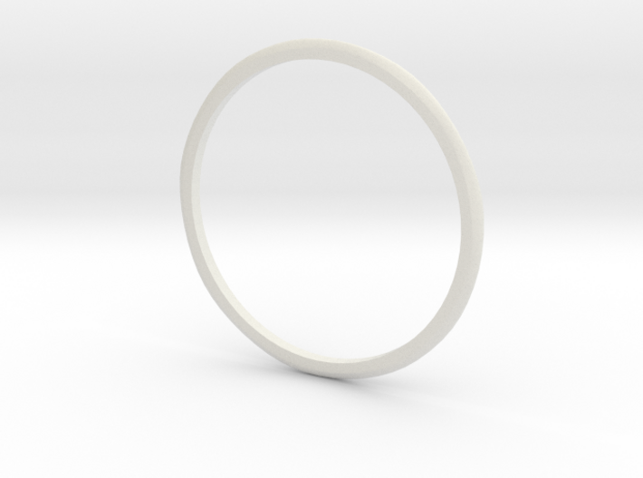Ring 'Subtle' - 16.5cm / 0.65&quot; - Size 6 3d printed