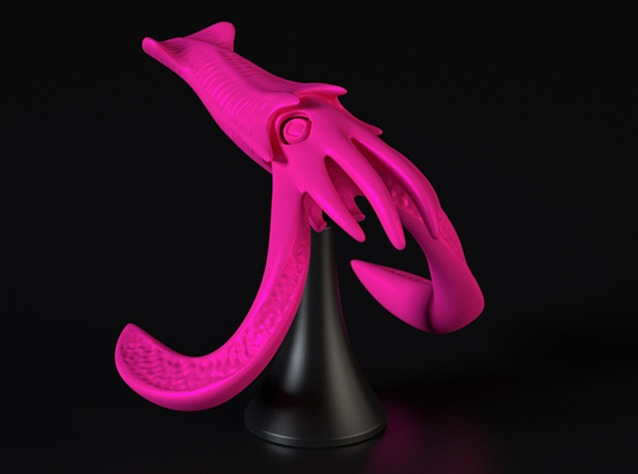 Squid Stand 3d printed