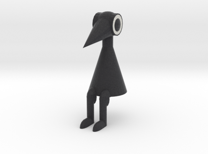 Crow Person (sitting) 3d printed