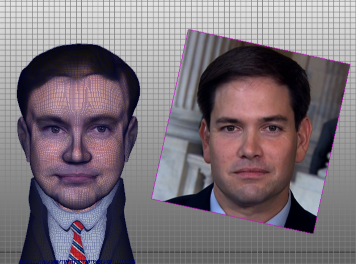 Marco Rubio Plug 3d printed 