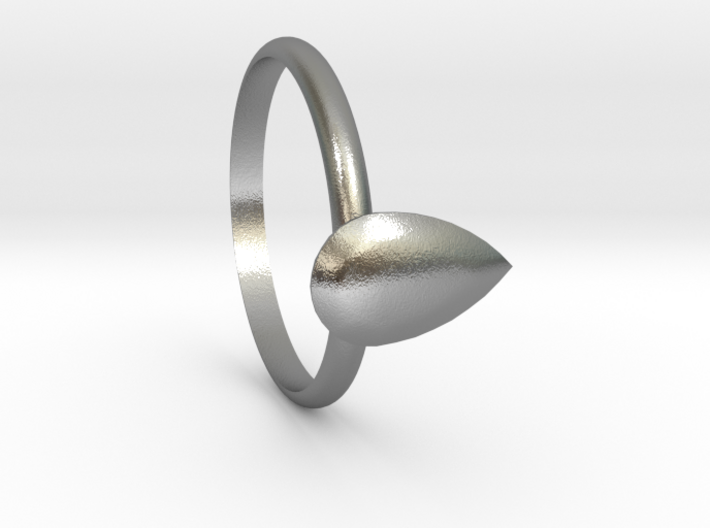 Pear gems Ring size 7.5 3d printed