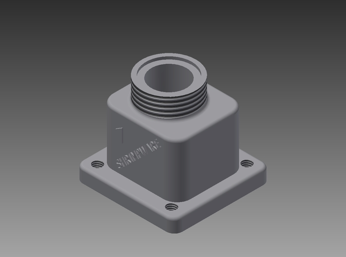 C21213012B BH1408007A Hot Water Flow Switch 3d printed