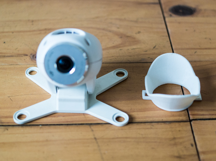 DJI Phantom 2 Vision Lens Petal 3d printed