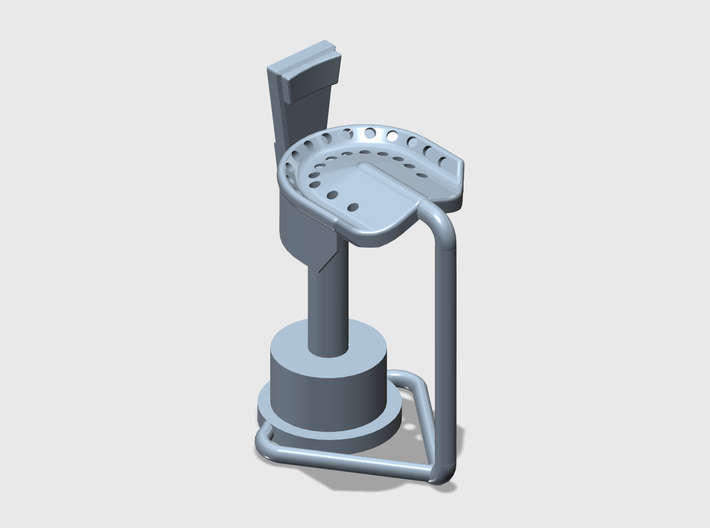 YT1300 DEAGO HALL BITS 4B 3d printed Hall stoll chair from the ESB, render.