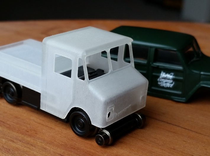 Grumman MOW Truck HO Scale 3d printed 