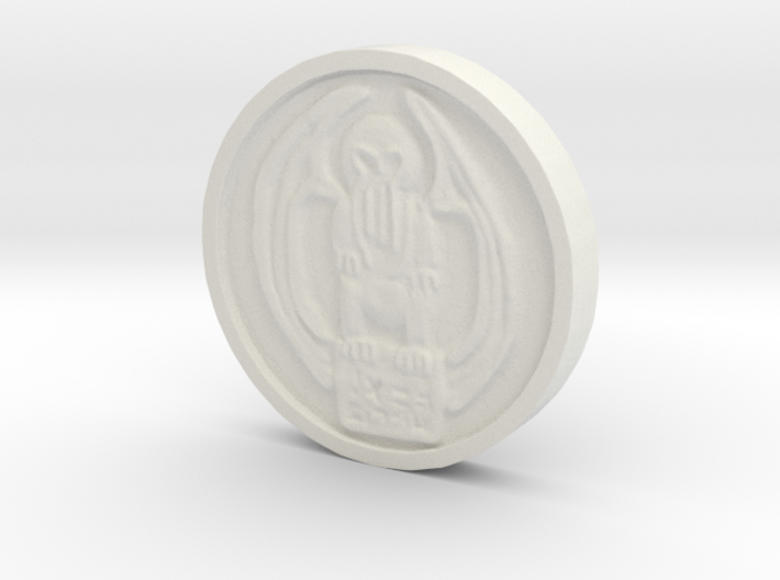 Cthulhu Coin 3d printed