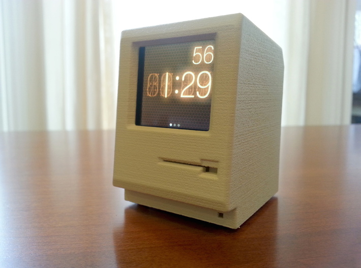 Macintosh 128k/512k/Plus iPod Nano dock 3d printed