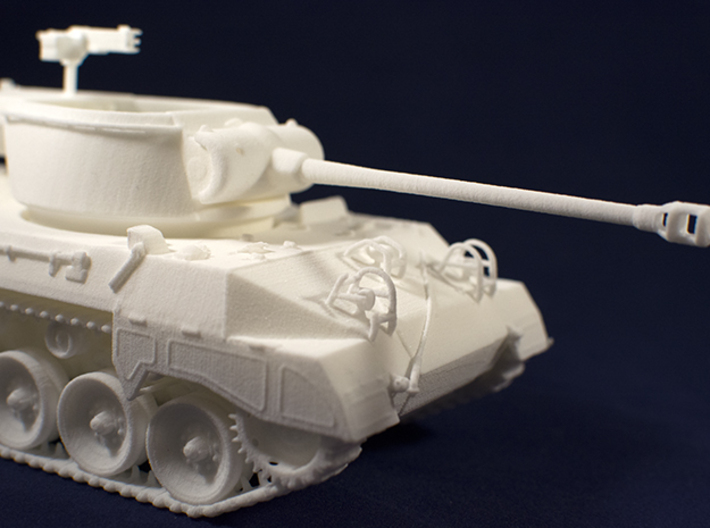 1:35 M18 Hellcat Tank Destroyer from World of Tank 3d printed Closeup view of printed model