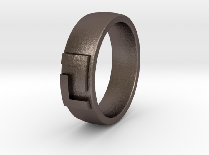 League Ring Size 8 3d printed