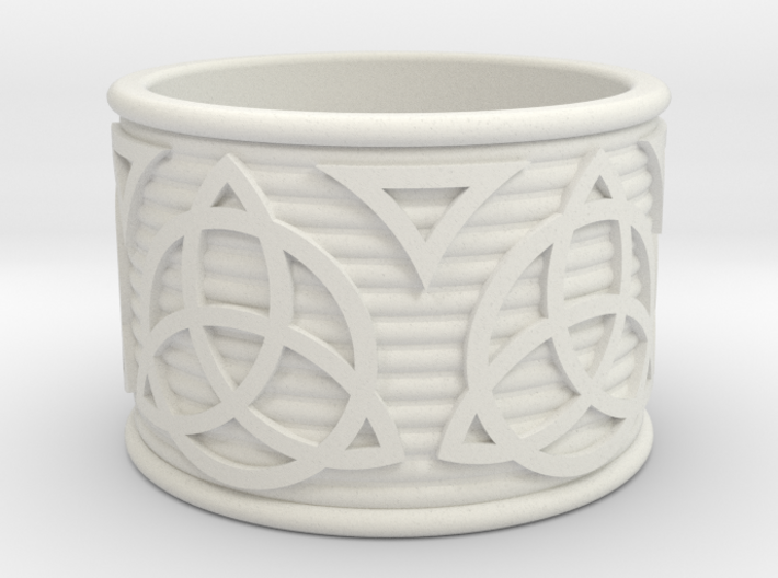 Celtic Ring size 14 3d printed