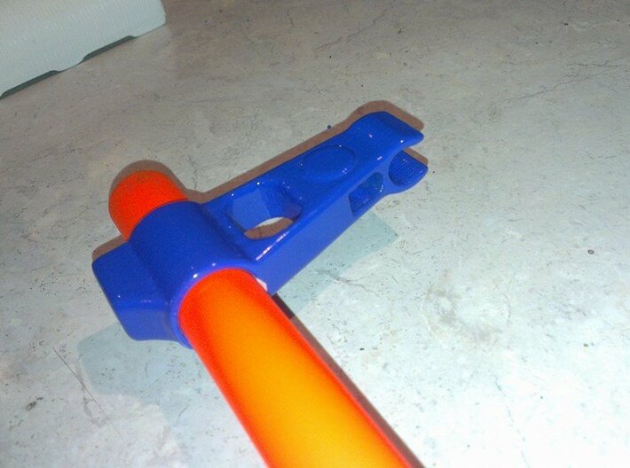 Jodocast's Nerf AK-47 front sight 3d printed 