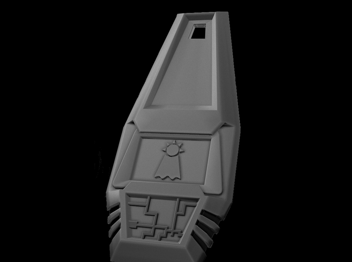 Crest of Hope - Digimon 3d printed Greyscale Render