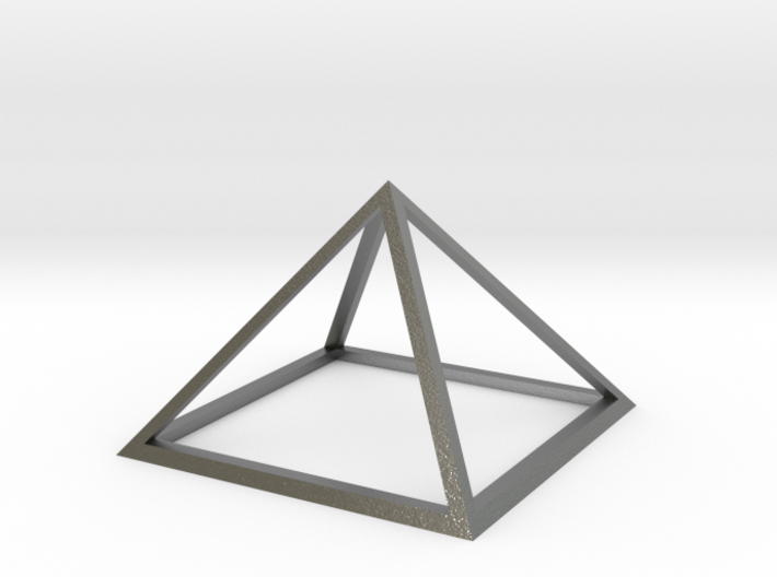 3D Wireframe Pyramid 3d printed