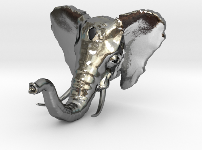 Elephant Hook v2 (w/ Tusks) 3d printed