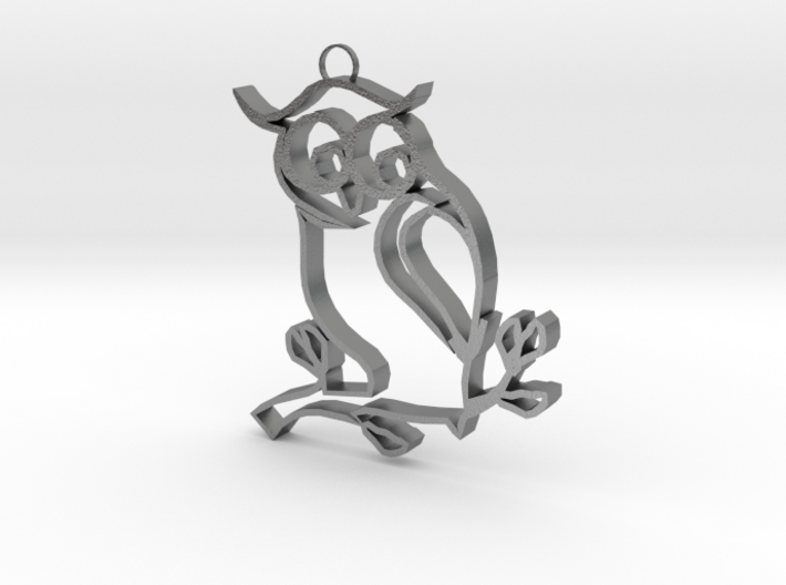 Owl On A Limb 3d printed