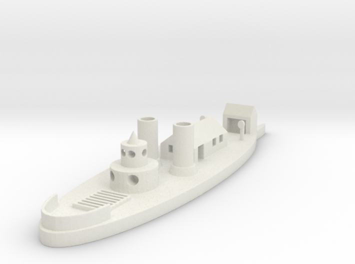 1/600 USS Ozark 3d printed 