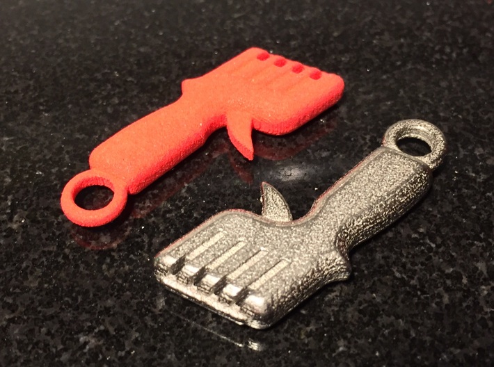 Slot Car Controller Keychain 3d printed 