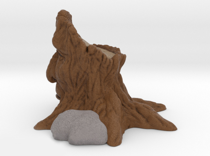 Lonely Old Stump 3d printed 